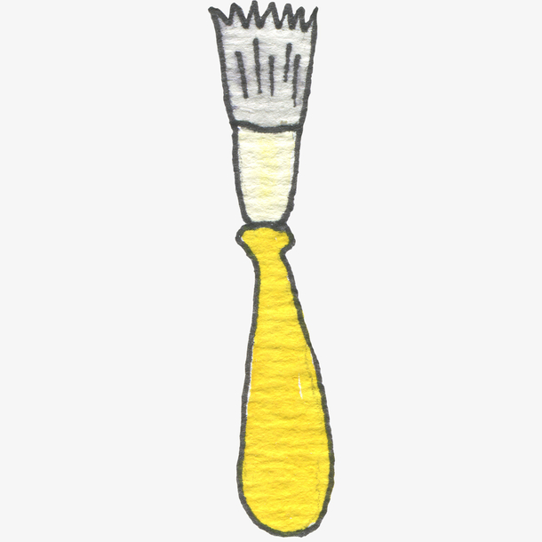 关键词 : 手绘画,厨房烘焙工具,刷子,抠图,装饰画,装饰图,免抠,效果