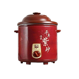红色厨房千年紫砂锅