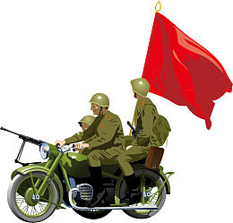 日本敌人抗战矢量