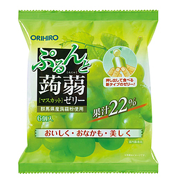 日本进口喜乐可吸蒟蒻果汁果冻包