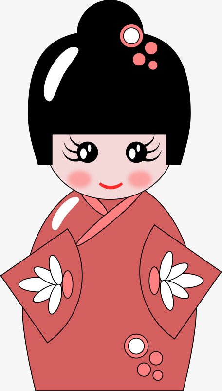 日本女孩免抠素材素材免费下载_觅元素