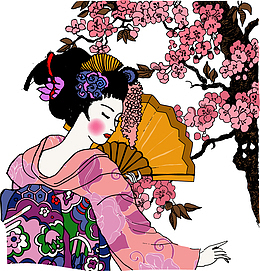 日本卡通艺妓