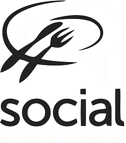 厨房logo黑色简约