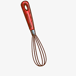 手绘彩绘打蛋器设计