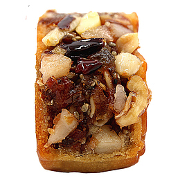 传统金腿伍仁叉烧月饼