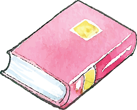 创意卡通书本书籍装饰图案