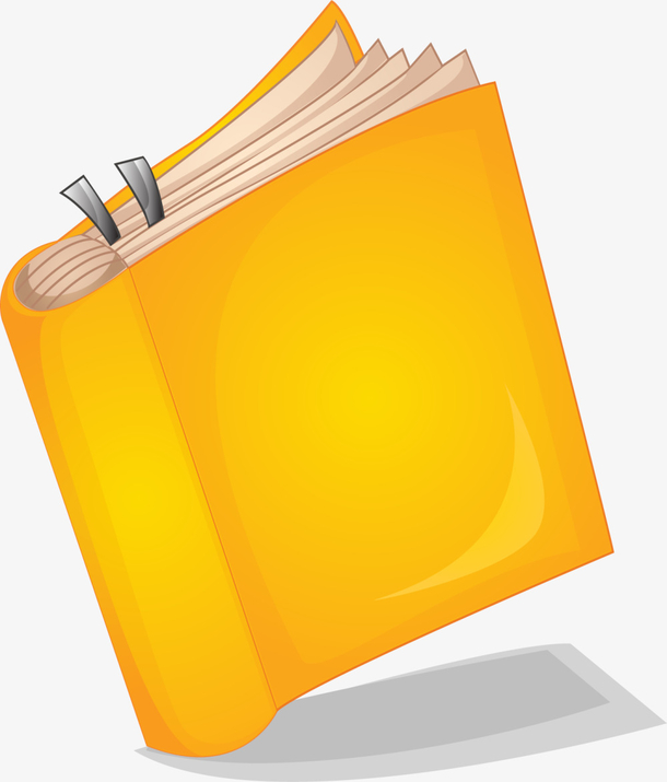 关键词 : 世界读书日,卡通书本,合上的书本,一本书,学习用品,黄色书本