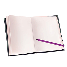 矢量铅笔打开的书本笔记本记事本