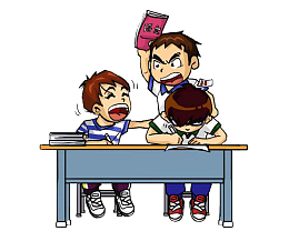 打闹的孩子