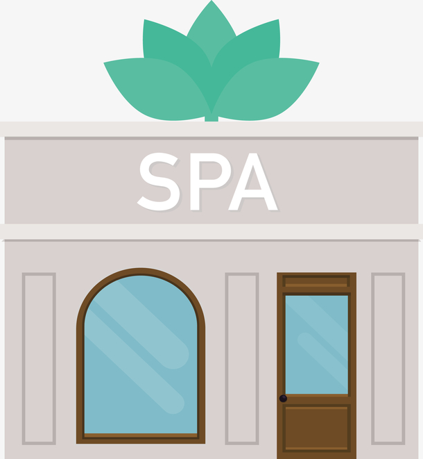 一个矢量美容馆下载