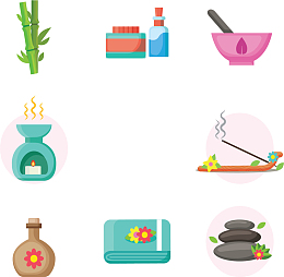 美容会所养生图标