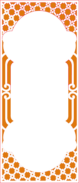 方形古典古风窗棂