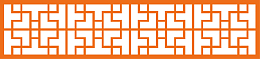长条窗格中式边框