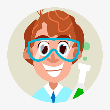 卡通科研人员人物设计