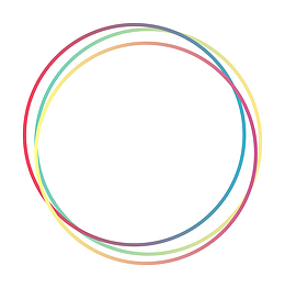 圆形线条装饰边框