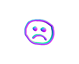 哭哭脸表情的实物