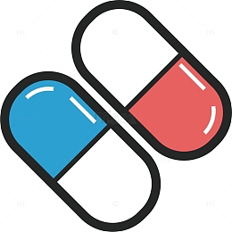 矢量图神奇的胶囊