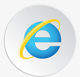 圆形立体风格ie浏览器