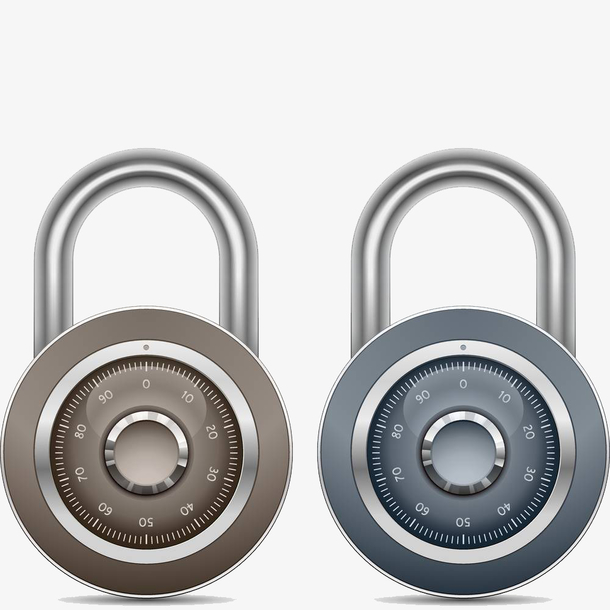 科技保险圆形密码锁实物模型素材免费下载_觅元素