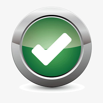 绿色对号按钮