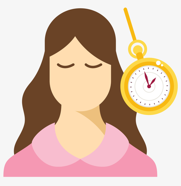 圆形钟表矢量催眠