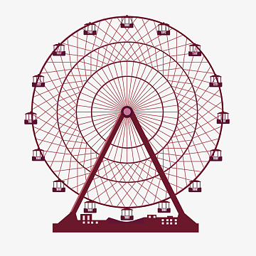 线条组成游乐园摩天轮(2133x2133)png矢量卡通沙池(930x301)aipng在
