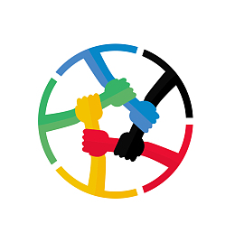 圆形团结图标免抠下载