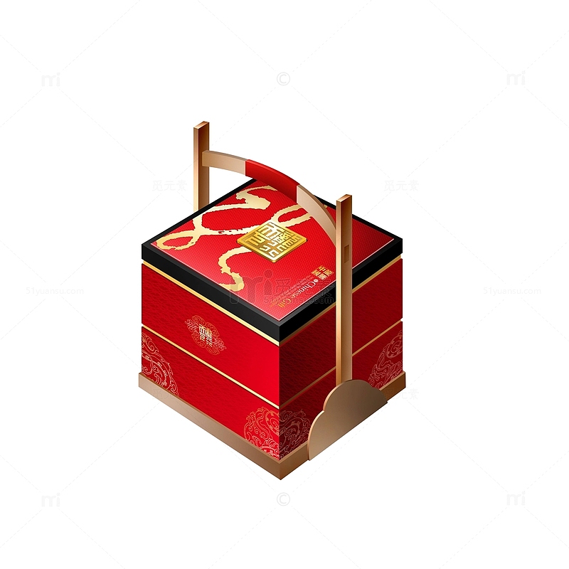 实物中国风月饼礼盒