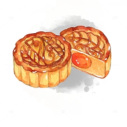 中秋节中秋月饼装饰免下载