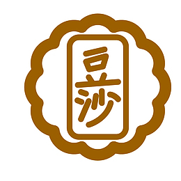 手绘豆沙月饼形状