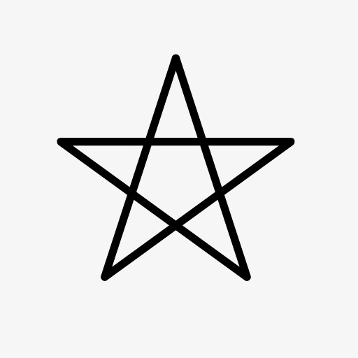 五角星图标素材免费下载_觅元素