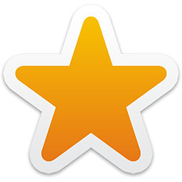 五角星收藏夹图标