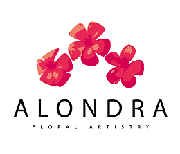 红花花卉小清新LOGO