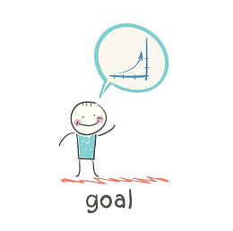 创意蓝色水彩人物插图