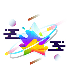 五角星装饰素材图案