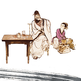 卡通古代人