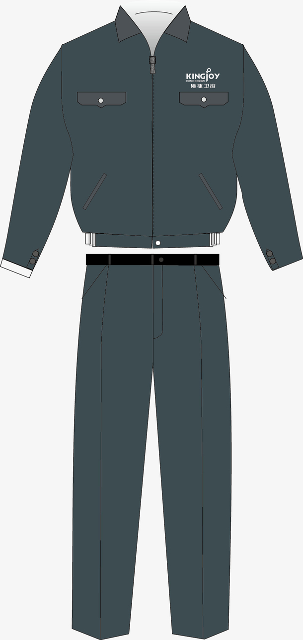 女性工作装矢量图