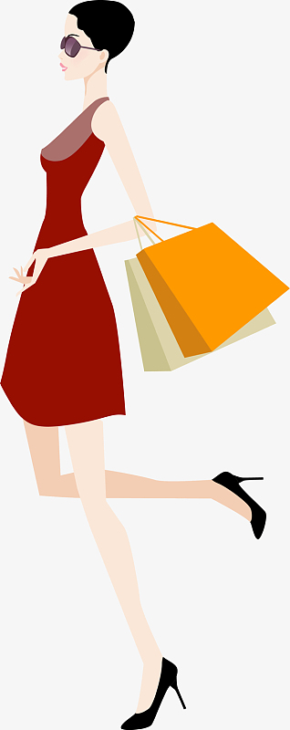 消费人物素材_消费人物图片元素-觅元素