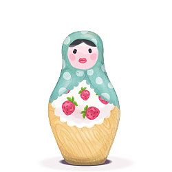套娃女人matryoshkas