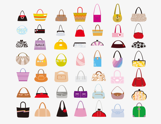 包包矢量合集