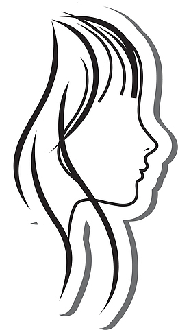 侧面女性