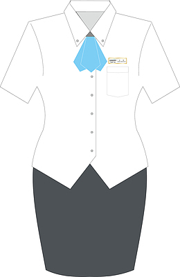 白色西服创意设计图