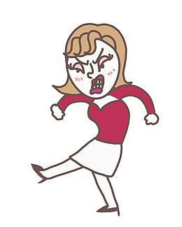 愤怒的女人