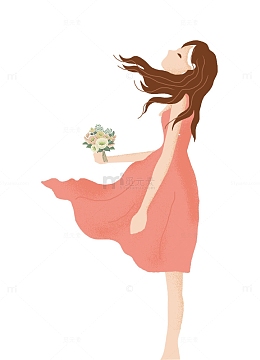38妇女节小清新女神设计