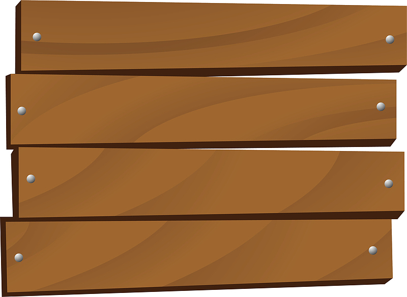 小清新棕色木板