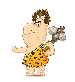 创意设计原始女人