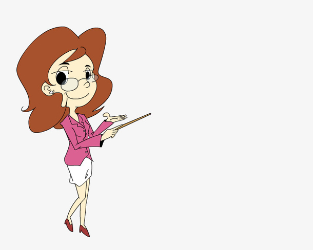 卡通女人免抠素材免费下载_觅元素51yuansu.com