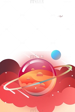 卡通未来科技边框