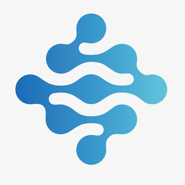 蓝色创意图案装饰素材免费下载_觅元素