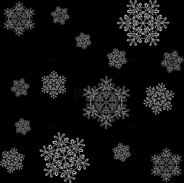 温馨灰色雪花